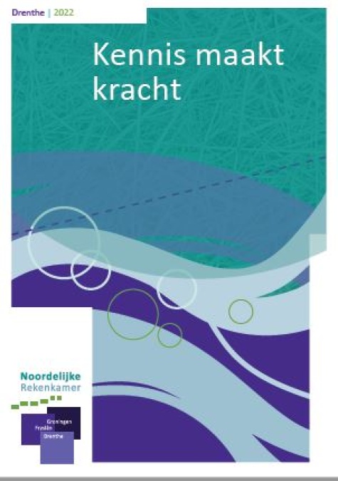 Voorblad rapport Kennis maakt Kracht, Drenthe, 2022